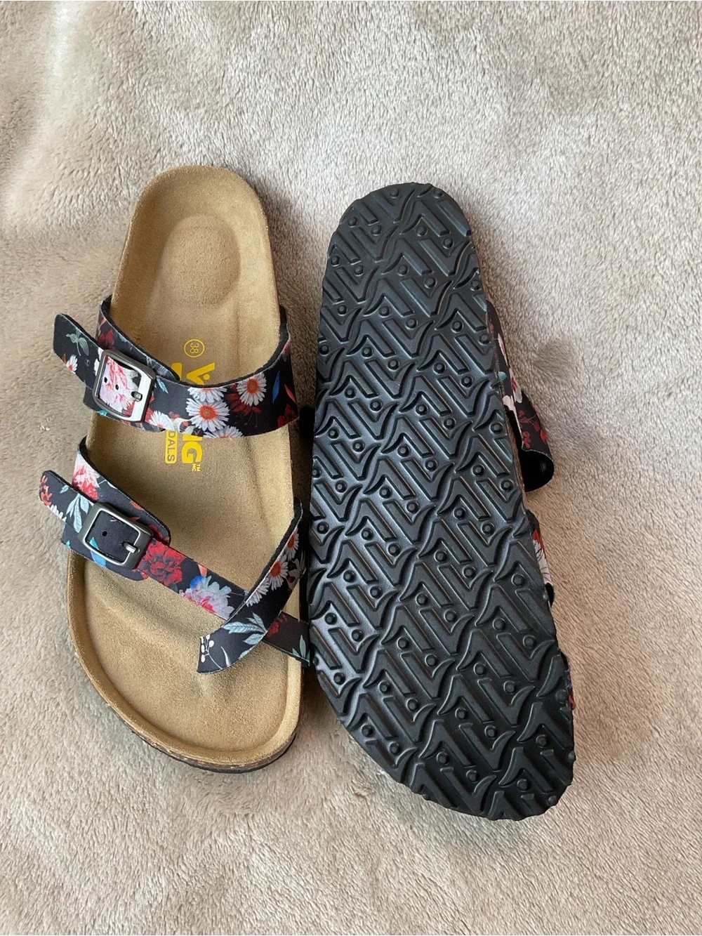 Women’s Viking  Torino Dark Garden Slides Size 38